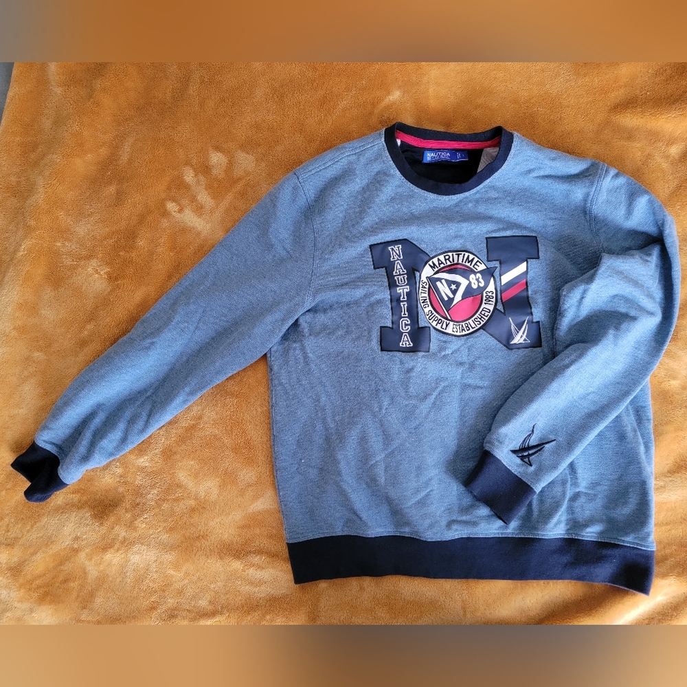 Men's Nautica Blue Sail Sweatshirt